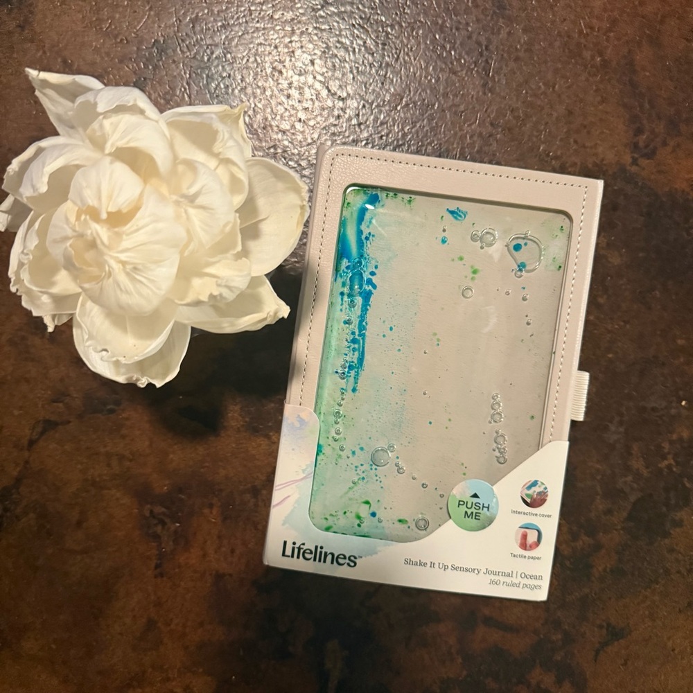Lifelines Sensory Journal with Blue and Green Accents